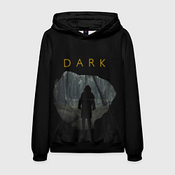 Толстовка-худи мужская Dark, цвет: 3D-черный