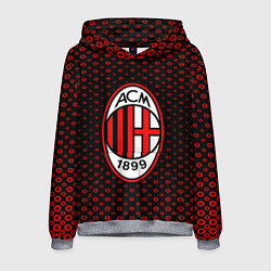 Толстовка-худи мужская AC Milan 1899, цвет: 3D-меланж