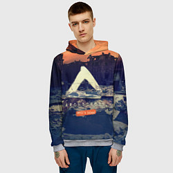 Толстовка-худи мужская Architects: Devil's Island, цвет: 3D-меланж — фото 2