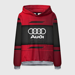 Толстовка-худи мужская Audi Sport, цвет: 3D-меланж