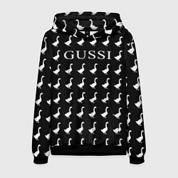 Толстовка-худи мужская GUSSI Black, цвет: 3D-черный