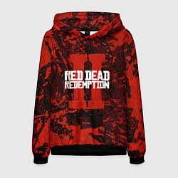 Толстовка-худи мужская Red Dead Redemption: Part II, цвет: 3D-черный