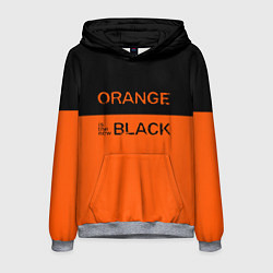 Толстовка-худи мужская Orange Is the New Black цвета 3D-меланж — фото 1