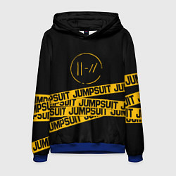 Толстовка-худи мужская Twenty One Pilots: Jumpsuit, цвет: 3D-синий