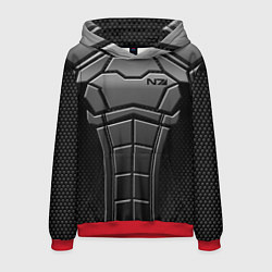 Толстовка-худи мужская Soldier N7, цвет: 3D-красный