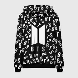 Толстовка-худи мужская BTS: Black Style, цвет: 3D-черный