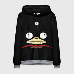 Толстовка-худи мужская Лицо Ниблера, цвет: 3D-меланж