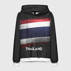 Толстовка-худи мужская Thailand Style, цвет: 3D-белый