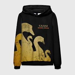 Толстовка-худи мужская GUSSI: Gold Edition, цвет: 3D-черный