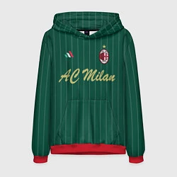 Толстовка-худи мужская AC Milan: Green Form, цвет: 3D-красный