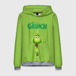 Толстовка-худи мужская The Grinch, цвет: 3D-меланж