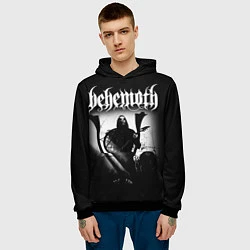 Толстовка-худи мужская Behemoth: Black Metal, цвет: 3D-черный — фото 2