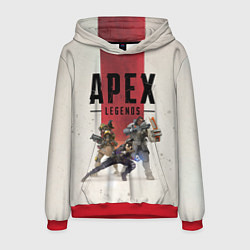 Толстовка-худи мужская Apex Legends, цвет: 3D-красный