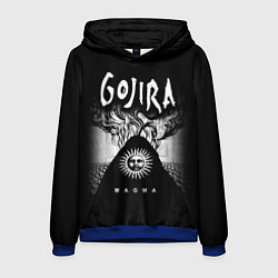 Толстовка-худи мужская Gojira: Magma, цвет: 3D-синий