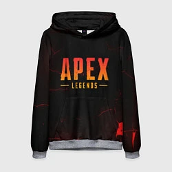 Толстовка-худи мужская Apex Legends: Dark Game, цвет: 3D-меланж