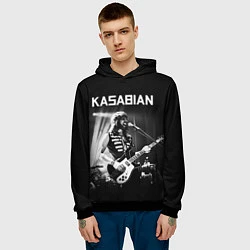 Толстовка-худи мужская Kasabian Vocal, цвет: 3D-черный — фото 2