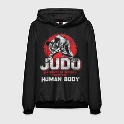 Толстовка-худи мужская Judo: Human Body, цвет: 3D-черный