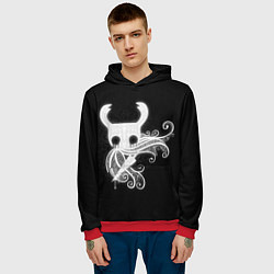 Толстовка-худи мужская Hollow Knight, цвет: 3D-красный — фото 2