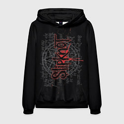 Толстовка-худи мужская Slipknot: Pentagram, цвет: 3D-черный