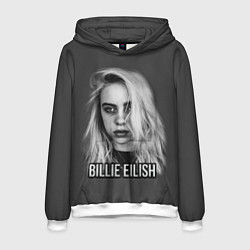 Толстовка-худи мужская BILLIE EILISH, цвет: 3D-белый