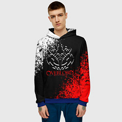 Толстовка-худи мужская Overlord, цвет: 3D-синий — фото 2