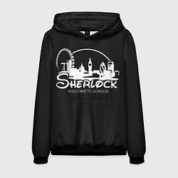 Мужская толстовка Sherlock