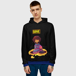 Толстовка-худи мужская UNDERTALE FRISK, цвет: 3D-синий — фото 2