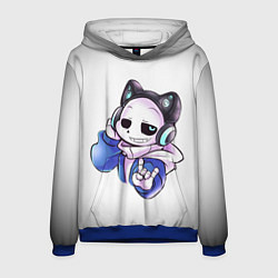 Толстовка-худи мужская UNDERTALE, цвет: 3D-синий