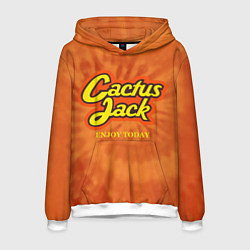 Толстовка-худи мужская Cactus Jack, цвет: 3D-белый