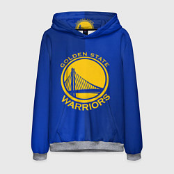 Толстовка-худи мужская GOLDEN STATE WARRIORS, цвет: 3D-меланж