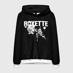 Толстовка-худи мужская Roxette, цвет: 3D-белый