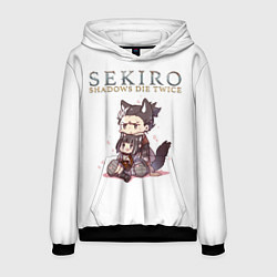 Толстовка-худи мужская Sekiro:Shadows Die Twice, цвет: 3D-черный