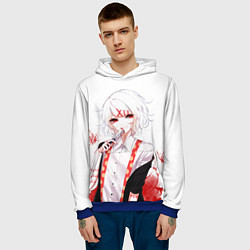 Толстовка-худи мужская Сузуя Джузо, цвет: 3D-синий — фото 2