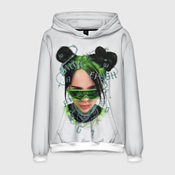 Толстовка-худи мужская BILLIE EILISH, цвет: 3D-белый