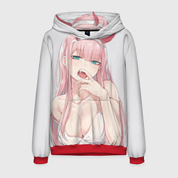 Толстовка-худи мужская Ahegao, цвет: 3D-красный