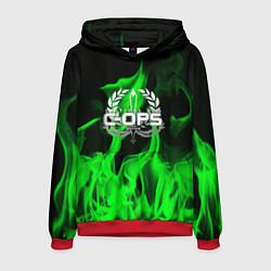 Толстовка-худи мужская C-OPSCRITICAL OPS, цвет: 3D-красный