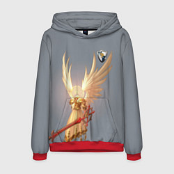 Толстовка-худи мужская Heroes of Might and Magic, цвет: 3D-красный