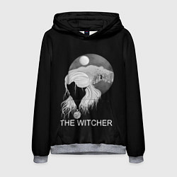 Толстовка-худи мужская The Witcher, цвет: 3D-меланж