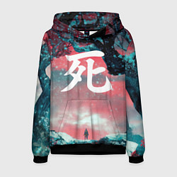 Толстовка-худи мужская Sekiro shadows die twice, цвет: 3D-черный