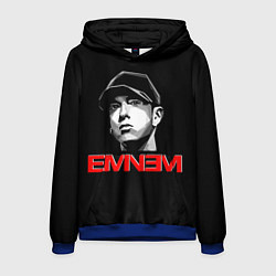 Толстовка-худи мужская Eminem, цвет: 3D-синий
