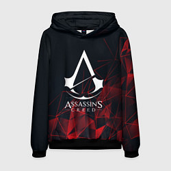 Толстовка-худи мужская ASSASSINS CREED, цвет: 3D-черный