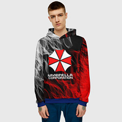 Толстовка-худи мужская UMBRELLA CORP, цвет: 3D-синий — фото 2