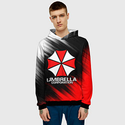 Толстовка-худи мужская UMBRELLA CORP, цвет: 3D-черный — фото 2