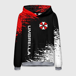 Толстовка-худи мужская UMBRELLA CORPORATION, цвет: 3D-меланж