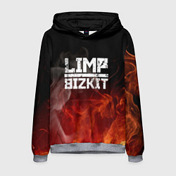 Толстовка-худи мужская LIMP BIZKIT, цвет: 3D-меланж