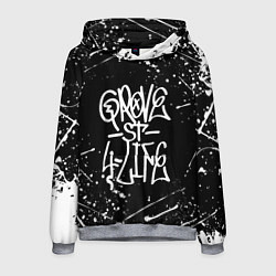 Толстовка-худи мужская GROVE STREET GTA, цвет: 3D-меланж