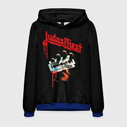 Толстовка-худи мужская Judas Priest, цвет: 3D-синий