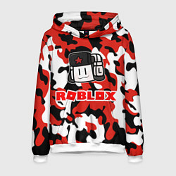 Толстовка-худи мужская ROBLOX, цвет: 3D-белый