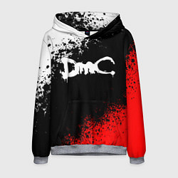 Толстовка-худи мужская DEVIL MAY CRY DMC, цвет: 3D-меланж