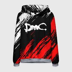 Толстовка-худи мужская DEVIL MAY CRY DMC, цвет: 3D-меланж